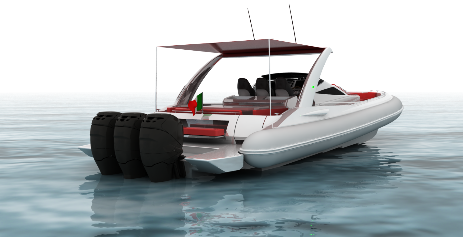 RIB 45 - WHITE